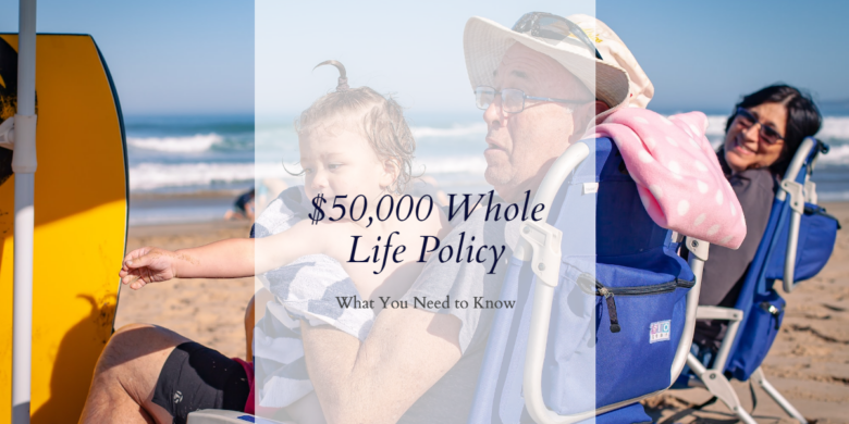 50000 Senior life insurance